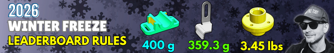 2026 Winter Open Tournament LEADERBOARD RULES